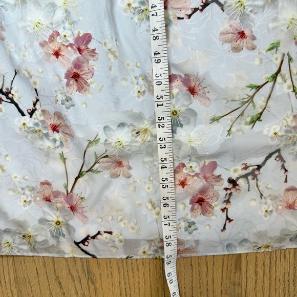 NWT Ted Baker London Women’s Elynor Oriental Blossom Floral Maxi Dress Size 1 - Picture 9 of 16